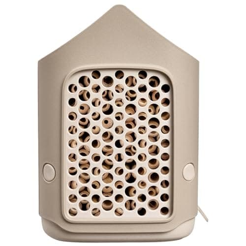 Petit hôtel à insectes beige de la collection Cosy d'Elho, modèle Mushroom
