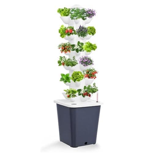Tour de culture hydroponique verticale à six étages avec trente emplacements de plantation