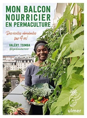Livre Mon balcon nourricier en permaculture des éditions Ulmer, couverture de face
