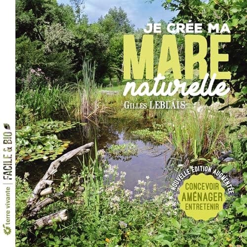 Livre Je crée ma mare naturelle des éditions Terre vivante, couverture de face